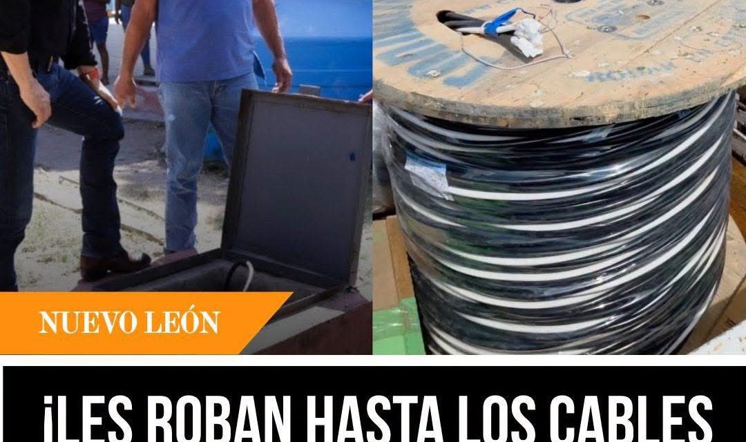 ¡LES ROBAN HASTA LOS CABLES A LAS ESCUELAS Y LOS NIÑOS TERMINAN PAGANDO!