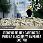 ¡TODAVÍA NO HAY CANDIDATOS PERO LA ELECCIÓN YA EMPEZÓ A COSTAR!