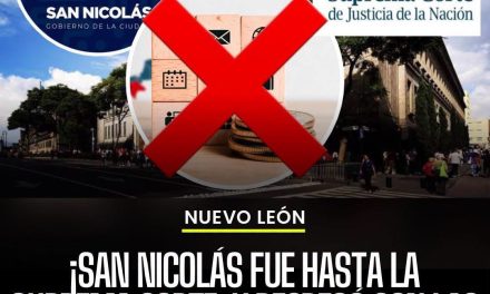 ¡SAN NICOLÁS FUE HASTA LA SUPREMA CORTE Y REGRESÓ CON LAS MANOS VACÍAS!