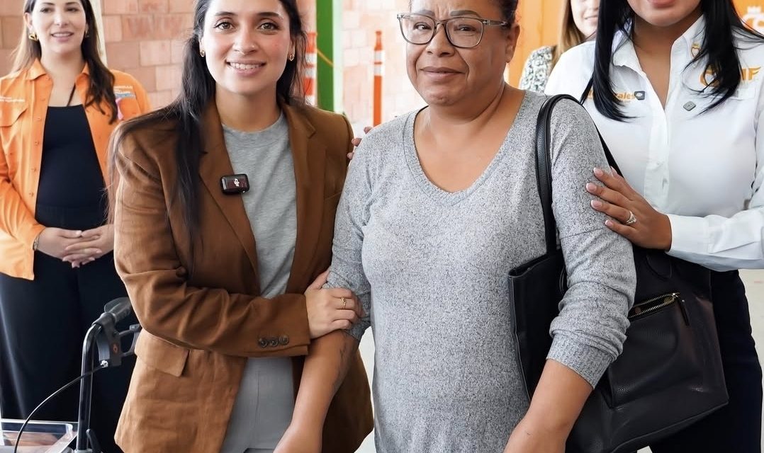 MÓNICA OYERVIDES IMPULSA LA ATENCIÓN SOCIAL EN VISTAS DEL RÍO CON DIF + CERCA