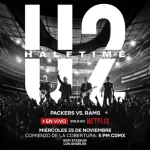 U2 REGRESA A LA NFL: ENCABEZARÁ ESPECTÁCULO DE MEDIO TIEMPO TRANSMITIDO POR NETFLIX