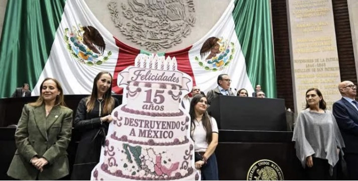 DIPUTADOS DE MORENA SE QUEDAN AL DEBATE Y NO ASISTEN AL FESTEJO POR LOS 15 AÑOS DEL PARTIDO