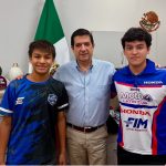 FELIPE CANALES RECIBE A JÓVENES TALENTOS DEPORTIVOS DE ESCOBEDO Y RECONOCE SU ESFUERZO Y DISCIPLINA