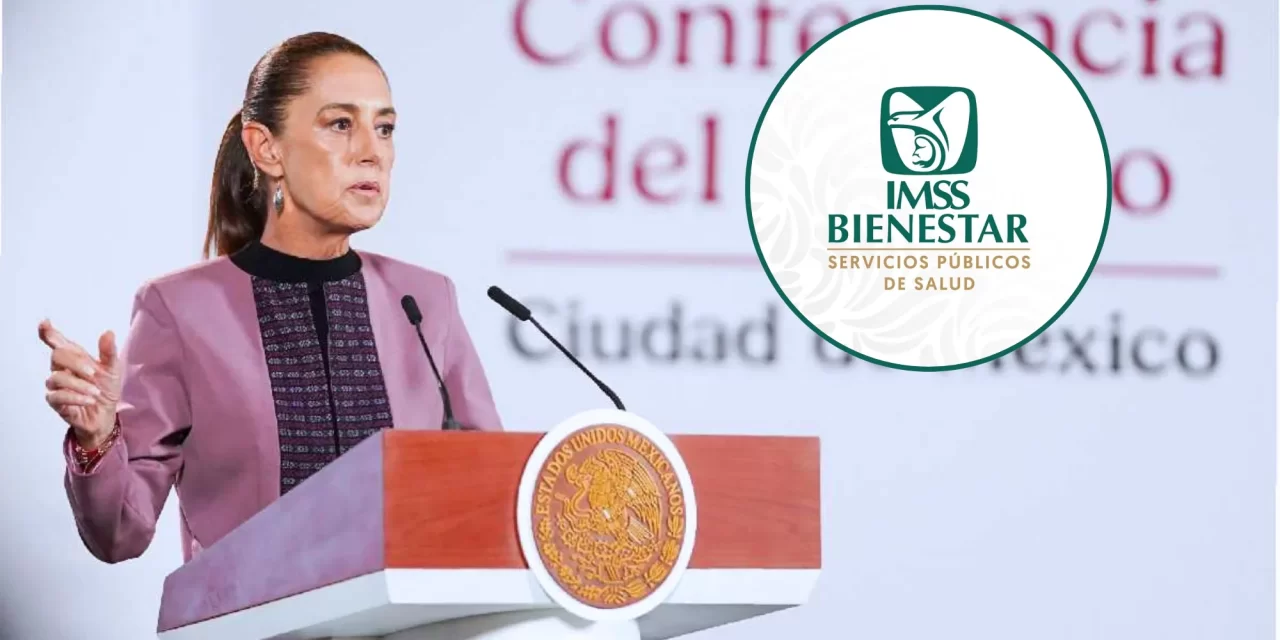 SHEINBAUM RECONOCE PENDIENTES EN EL IMSS Y ORDENA REVISAR LA SITUACIÓN DE CADA HOSPITAL