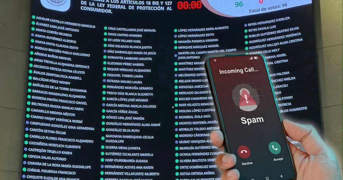 SENADO APRUEBA MULTAS DE HASTA 2.3 MILLONES DE PESOS POR LLAMADAS COMERCIALES SIN CONSENTIMIENTO