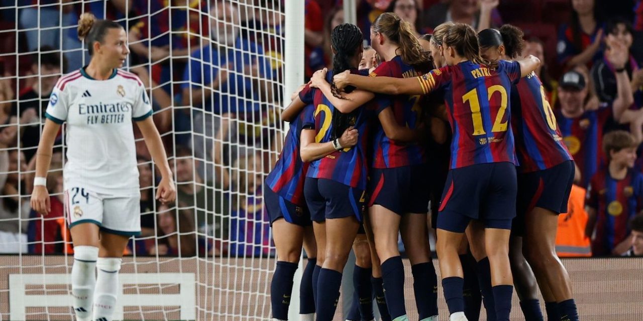 BARCELONA APLASTA 7-0 AL REAL MADRID EN EL CLÁSICO FEMENIL