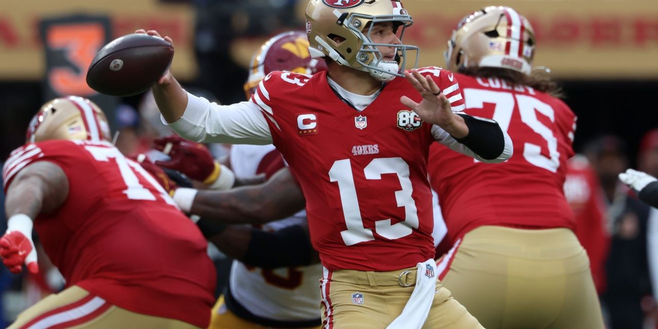 BROCK PURDY HACE HISTORIA Y LOS 49ERS MANTIENEN SU INVICTO EN LA NFL