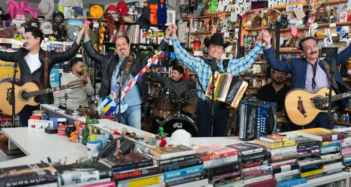 LOS TIGRES DEL NORTE CONQUISTAN EL TINY DESK CON UN MENSAJE EN DEFENSA DE LOS MIGRANTES