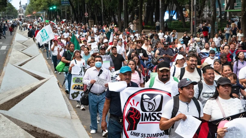 SHEINBAUM ORDENA AL IMSS PRESENTAR NUEVA PROPUESTA SALARIAL TRAS RECHAZO DE LOS TRABAJADORES